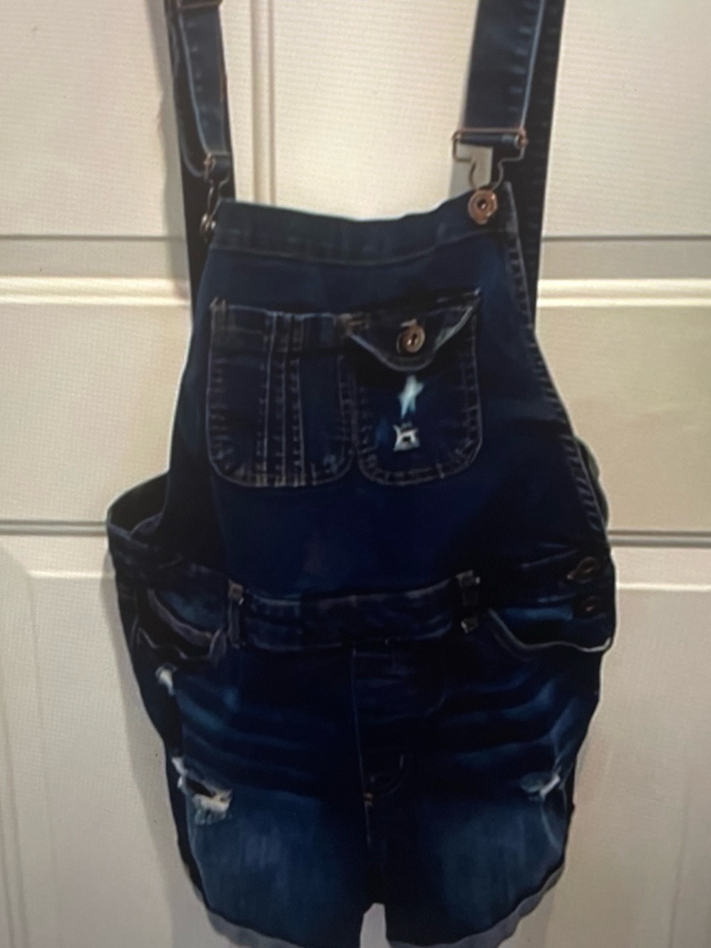 Vintage Denim Overalls